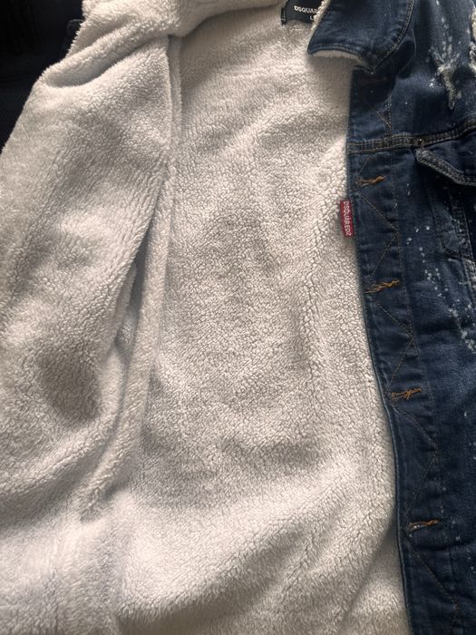 Дънки яке и шапка dsquared