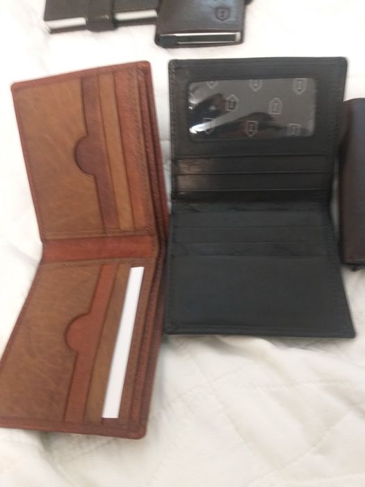 Portcard RFID/portofel piele