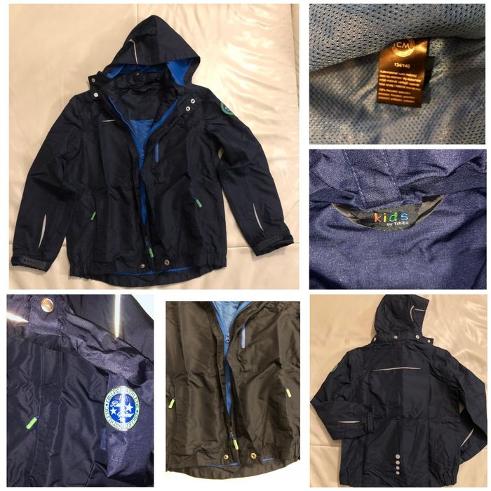 Geacă softshell CMP și TMC pentru copii, mărimea 152 și 140 cm