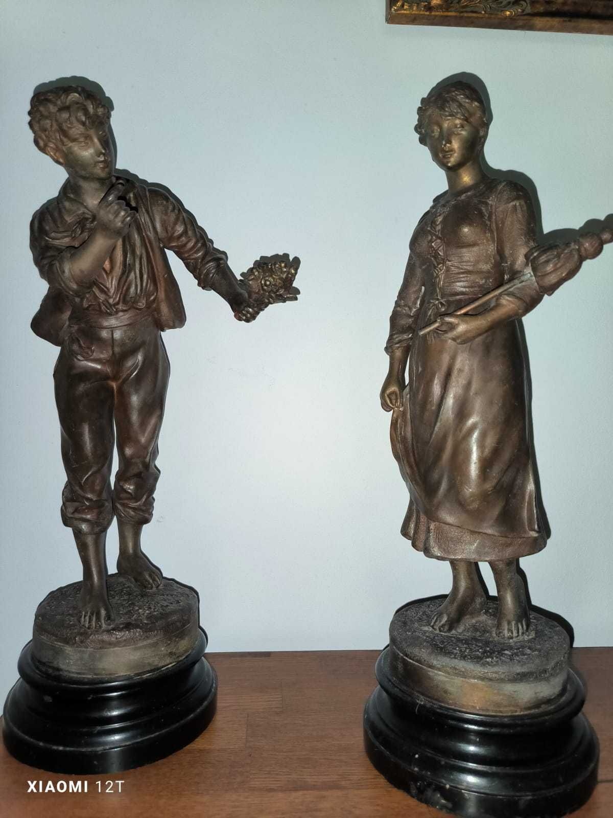 2 statuete (Cerere in Casatorie) - Victor Rousseau