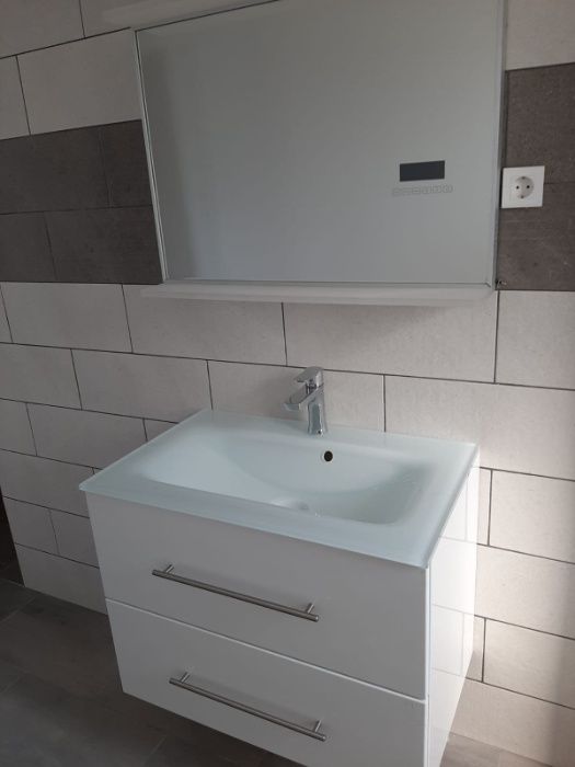 Mobilier baie MDF, masca lavoar, ghiuveta, produs NOU, made in GERMANY