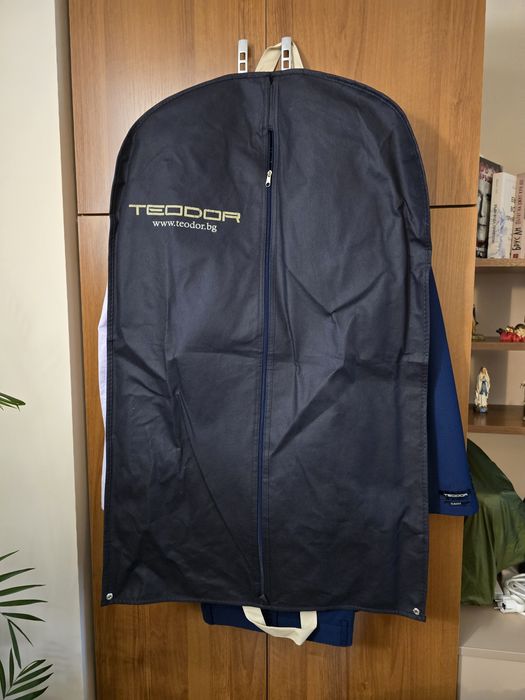 Продавам костюм теодор слим фит