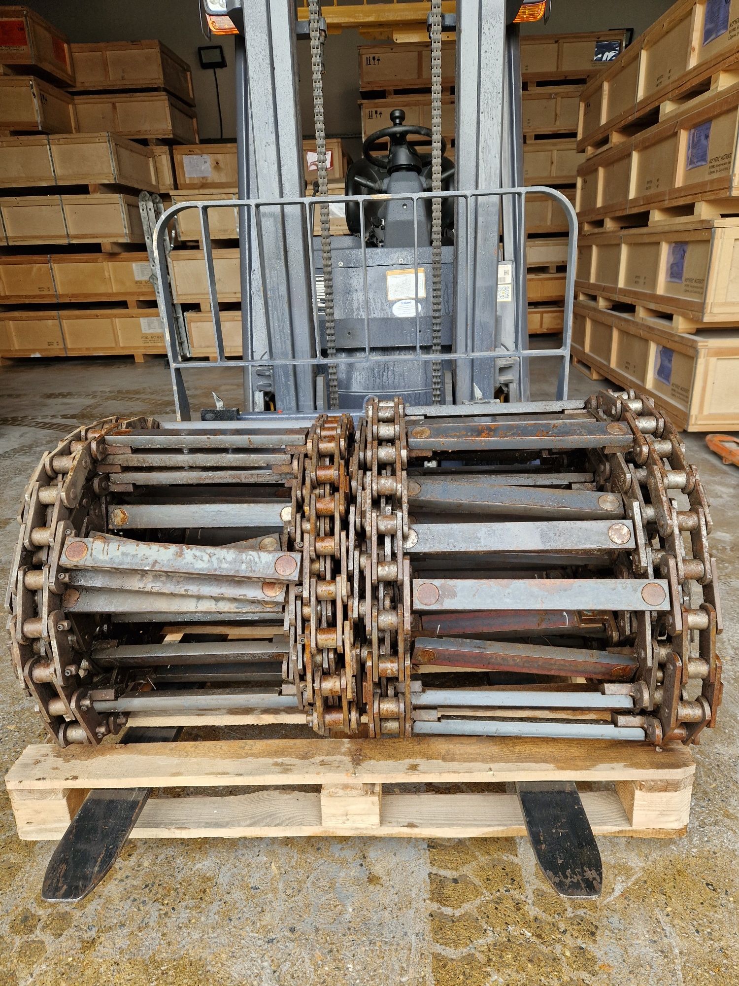 Цепь конвейерная питателя Bomag