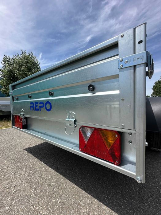 Remorcă REPO 750 kg – cu acte RAR, număr roșu și asigurare valabilă
