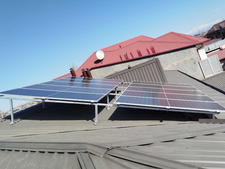 Quyosh panel podkluch ustanovka - установка солнечных панелей