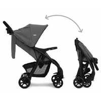 Carucior+Scoica Joie MUZE LX Travel System W /Juva (DARK Pewter)