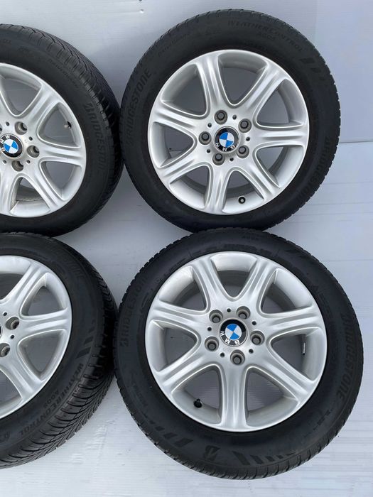 Jante cu anvelope iarna 205 55 R16 Bmw F20 E90 E46 stare impecabila