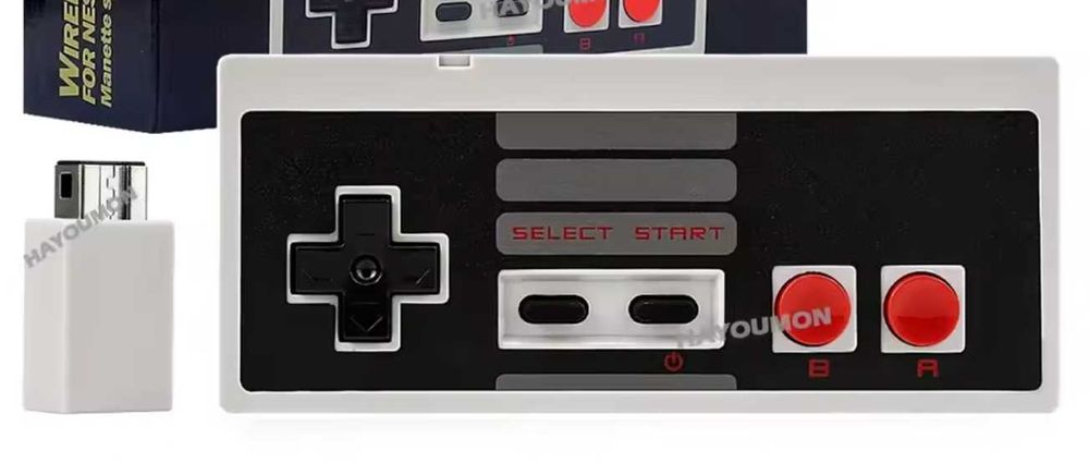 Wireless Gamepad for NES CLASSIC MINI with 2.4G Wireless Receiver