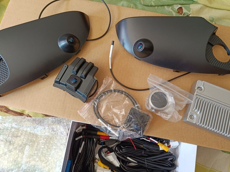 Камеры 360°. Система кругового обзора.