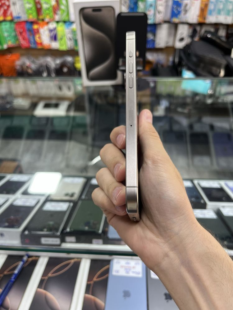 Iphone 15 Pro Max 256gb 93% sim Titan - Naqd va halol nasiya savdoga