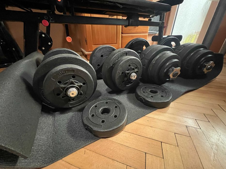 Гири общо 60 килограма