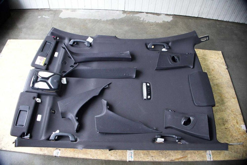 Plafon complet BMW Seria 5 G30 M Paket  Negru, fără trapă