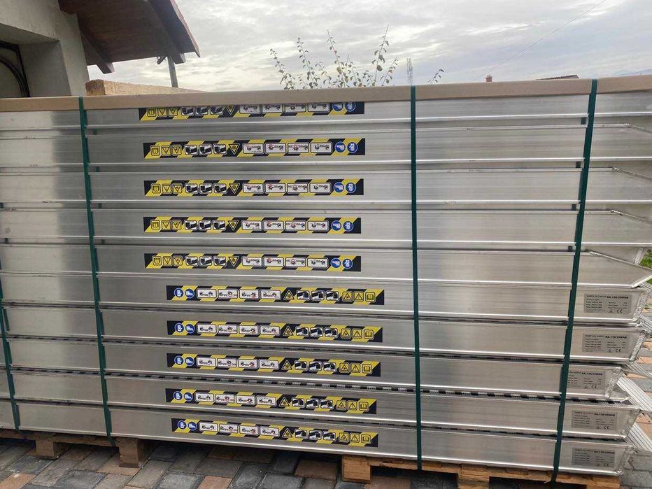 rampa aluminiu Italia cu certificat CE