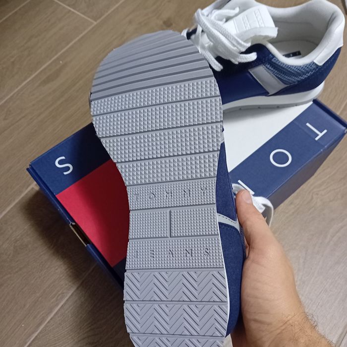 Pantofi sport adidasi tommy hilfiger marime 42 jeans