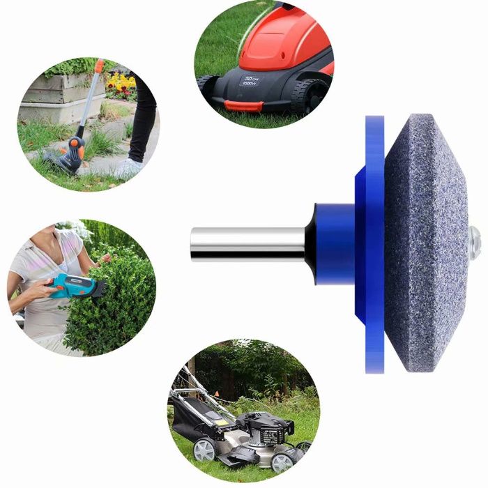 Piatra abraziva cu ghidaj profesiona pt ascutit cutite masina de cosit