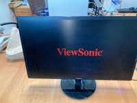 Хороший монитор 24” ViewSonic но с дефектом. Описание ниже