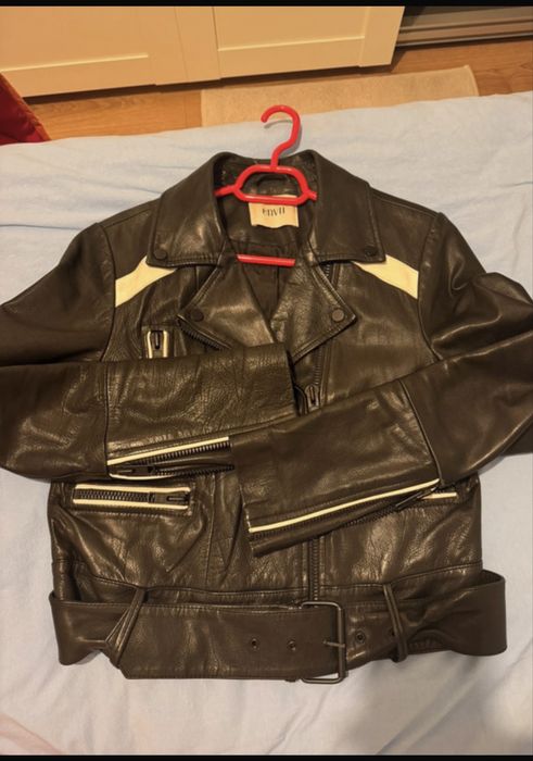 Geaca piele biker, marca Envii