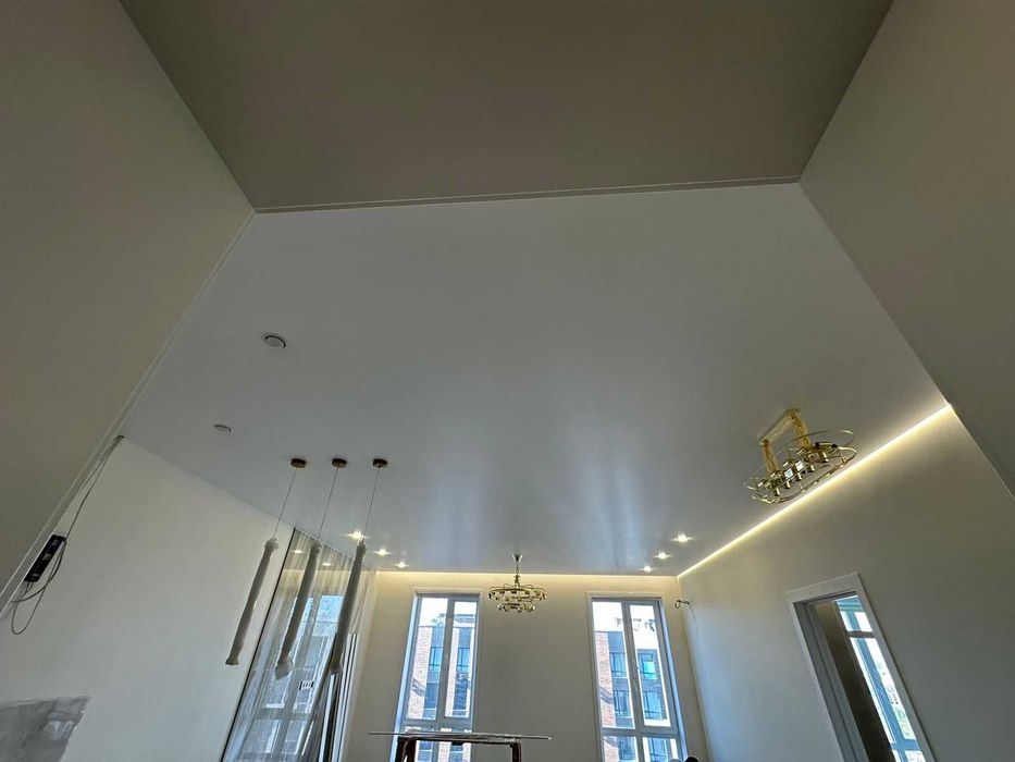 Натяжные потолки. (от 1500 тнг кв м). Акция Скидки и Подарки!!!