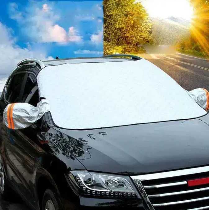 Покривало за  стъкло на автомобил, предпазни "джобове" за огледалата