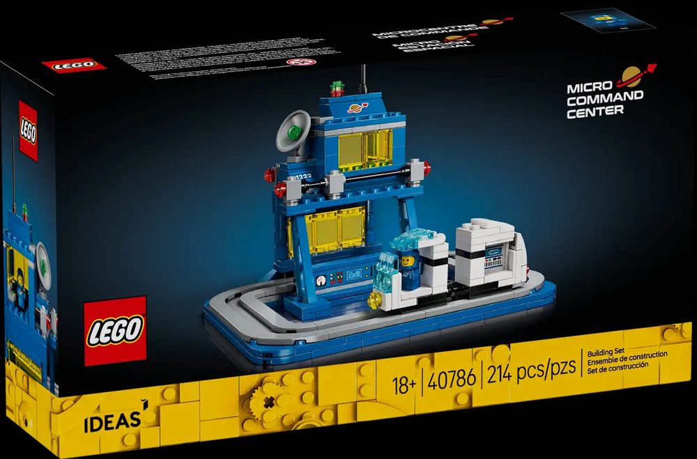 LEGO 40786 Ideas Micro Command Center Микро команден център