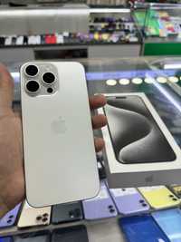 iPhone 15 Pro Max 256 gb silver 100%