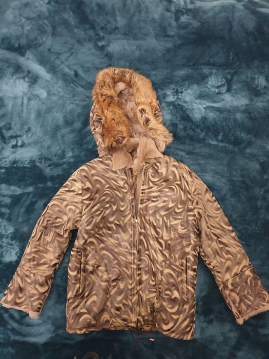 Дубленка цигейковая,  детская