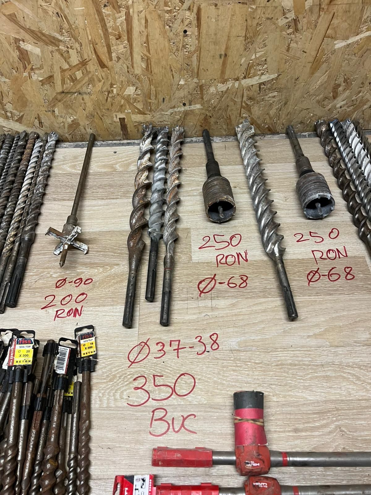 Burghie carote hilti bosch