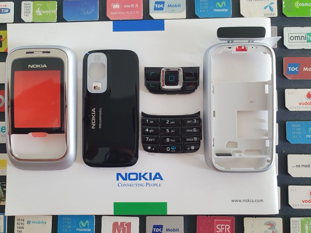 Carcasa Nokia 6111 Black Full Nouă Originala!