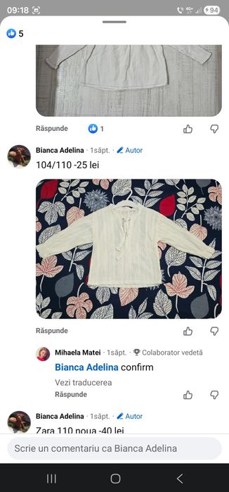 Hainute fete 4/5 ani