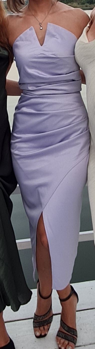Rochie deosebita lila