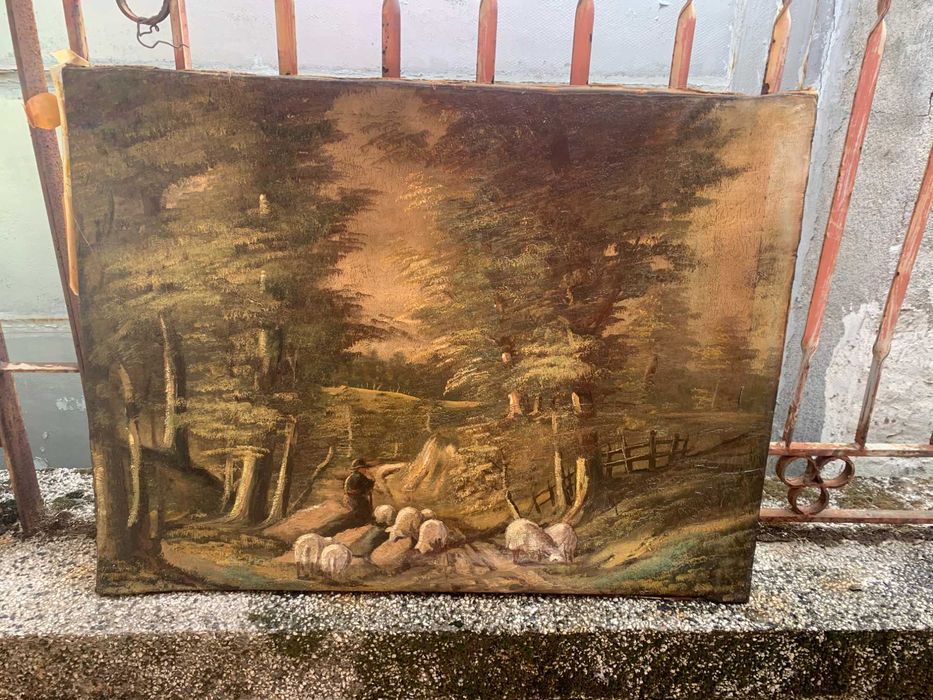 стара картина пейзаж