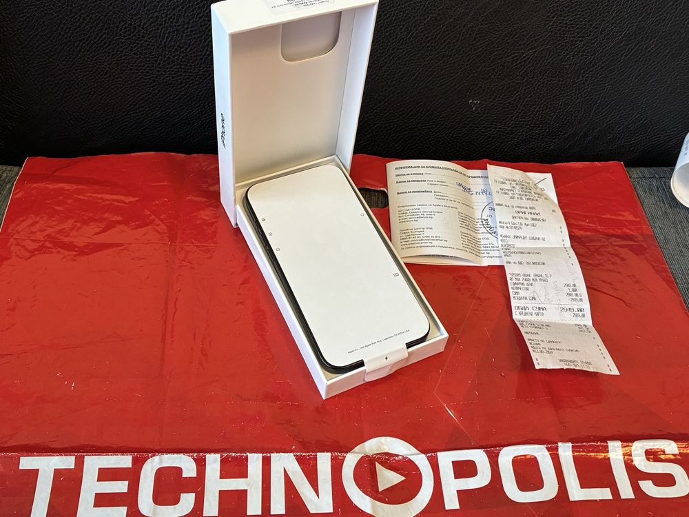 КАТО НОВ 256GB iPhone 16 Pro Max Гаранция Technopolis 2027 г. Black