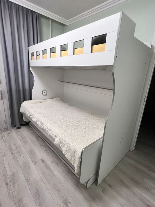 Кровать двухярусная трансформер