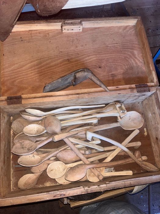 Стари дървени лъжици