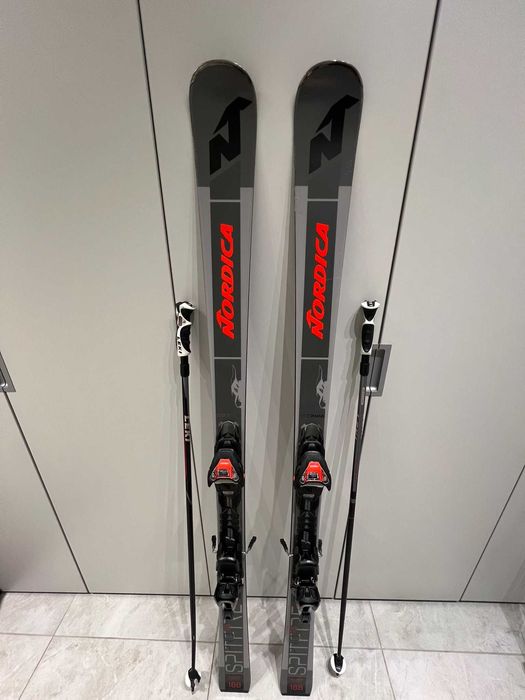 SKI NORDICA dobermann spitfire pro 76 + MARKER TPX 12