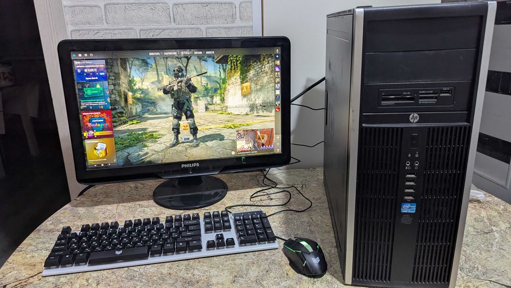 Продам игровой компьютер комплект GTX 1050ti ssd 256 Гб 16гб ОЗУ