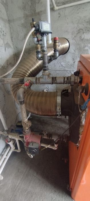 Centrala pe lemne ,cărbuni  Ferroli 40kw