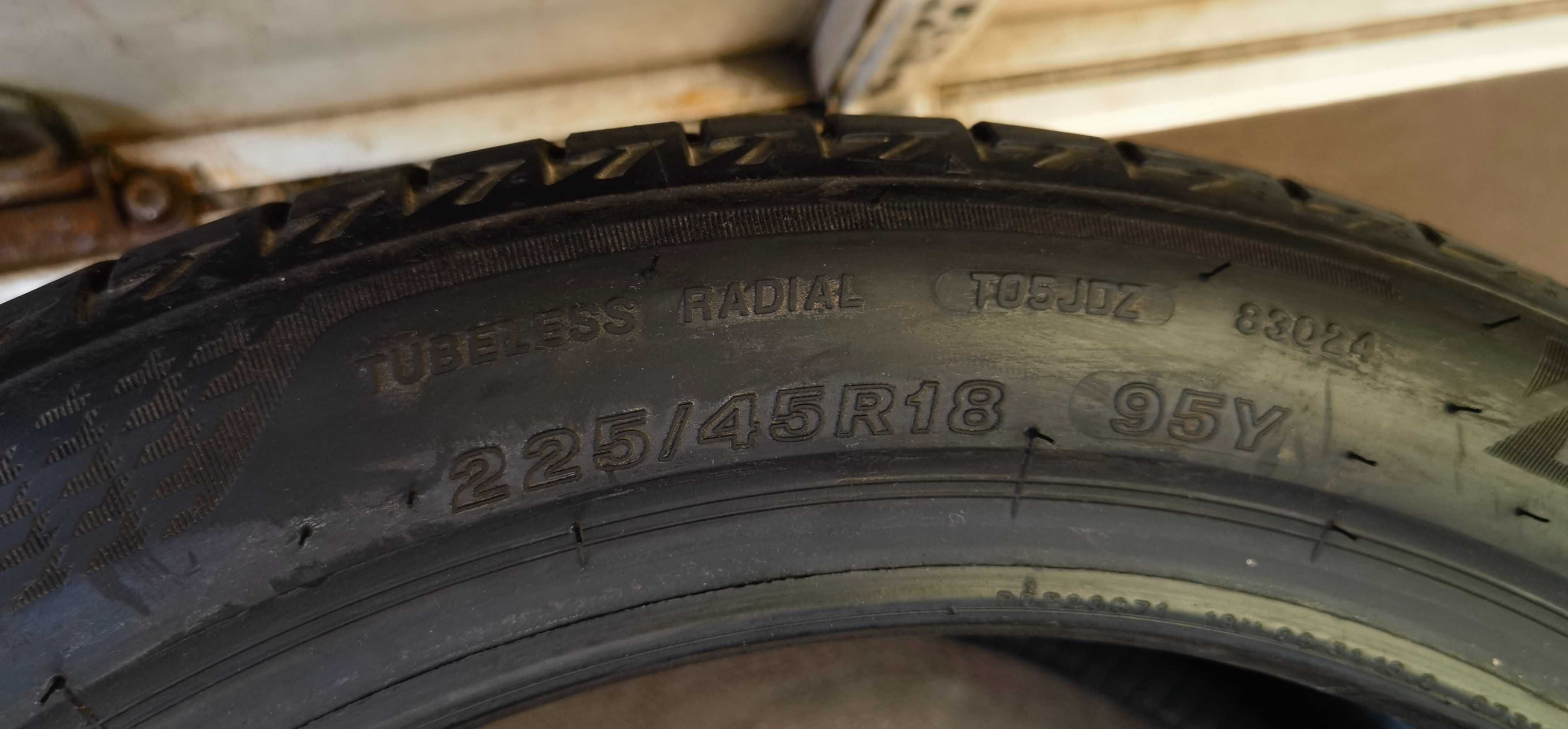 НОВИ Спорт пакет 225 45 18 / 255 40 18 Brigestone