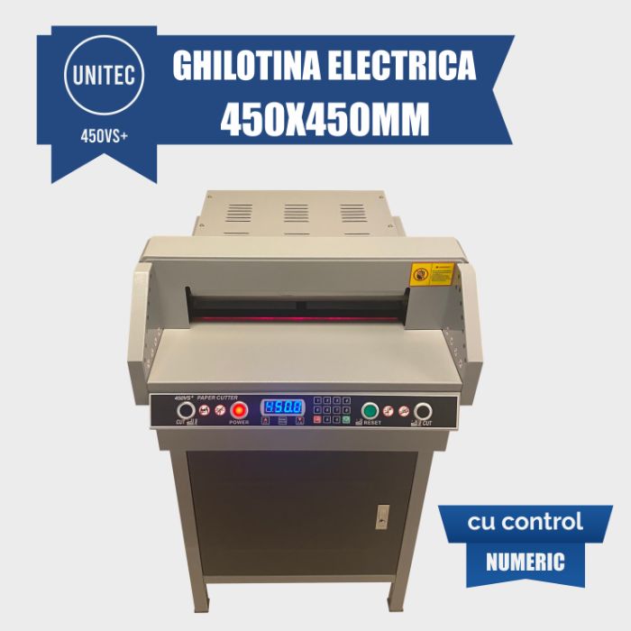 Ghilotina electrica UNITEC 450VS+