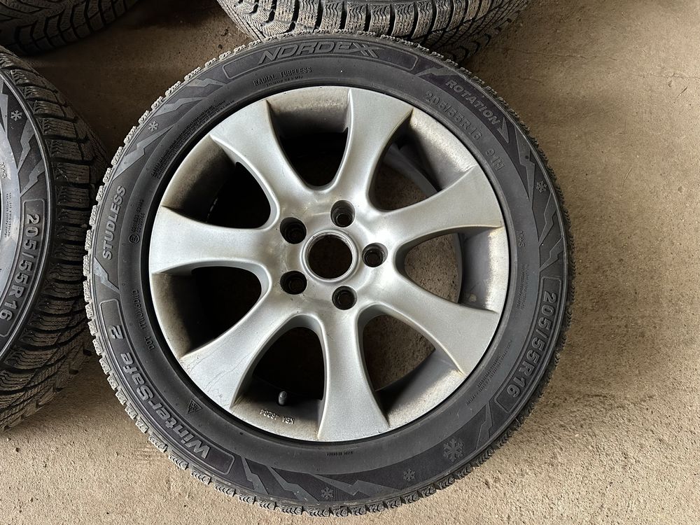 16,5x112 VW,Audi,Skoda с нови зимни гуми 205/55/16