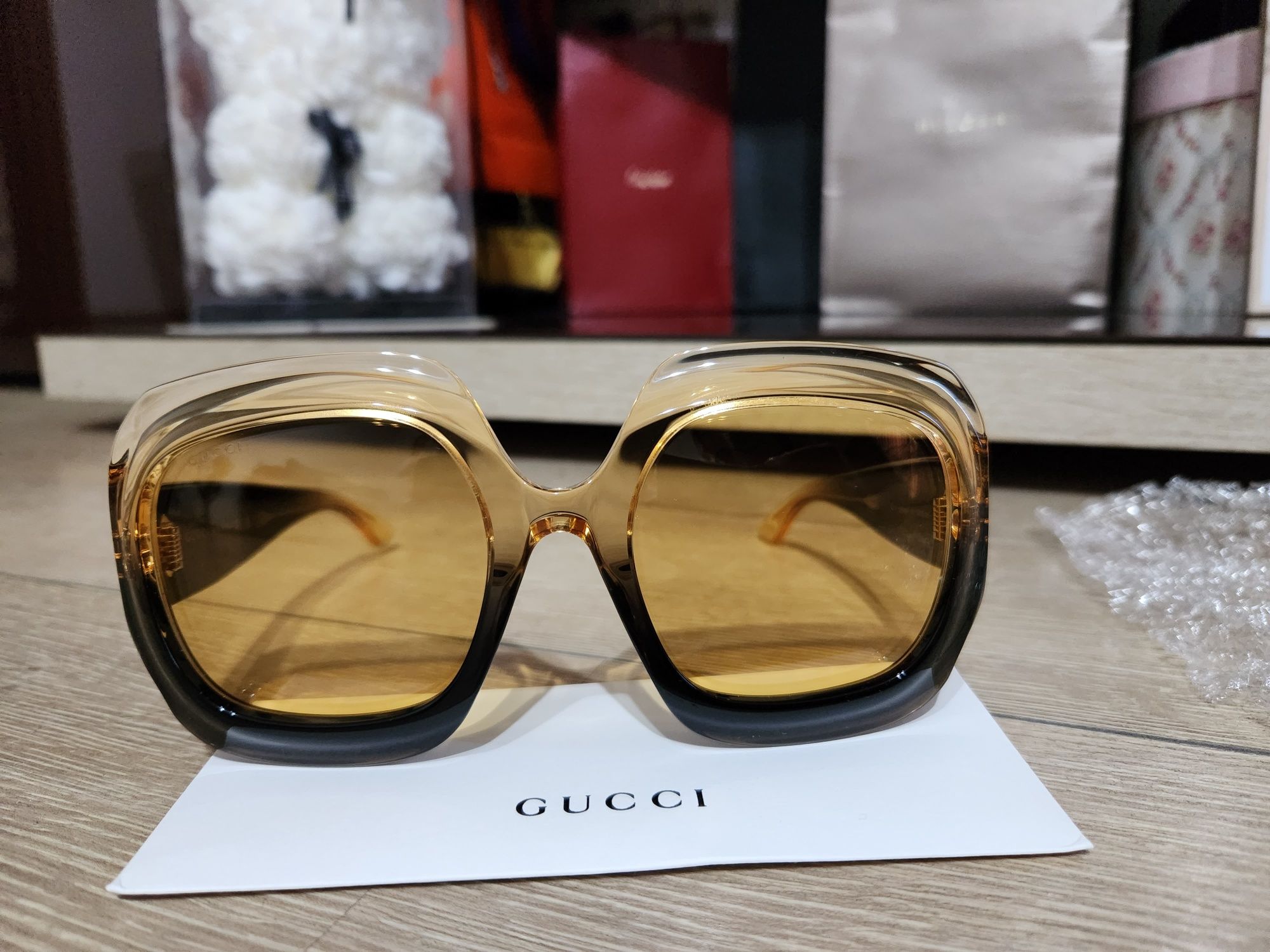 Gucci-ochelari soare GG0988S/001 NOI!