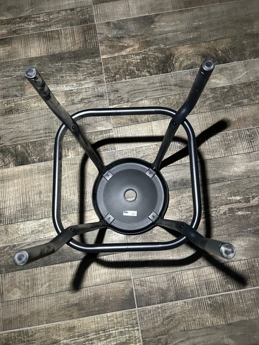 Set 6 scaune de bar IKEA RÅSKOG - culoare negru/antracit