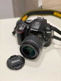 Фотоапарат Nikon + обектив 18-55мм