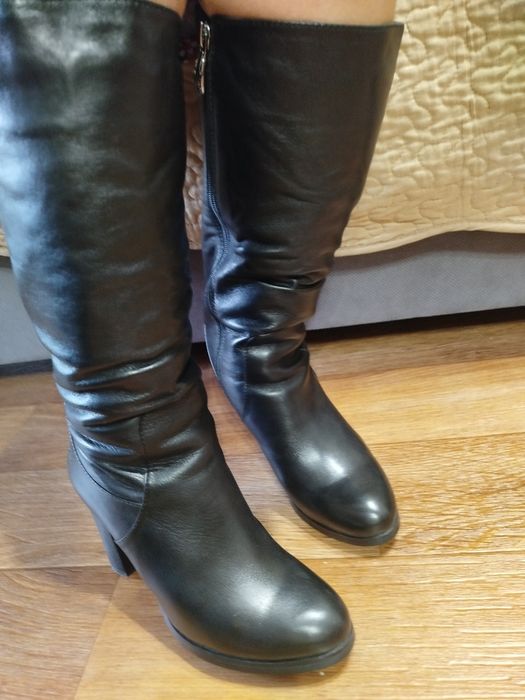 Натуральные зимние сапоги