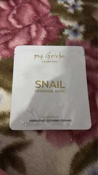 My Geisha Skincare Snail Hydrogel mask