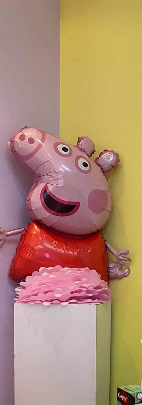 Банер и фолиев балон Peppa Pig