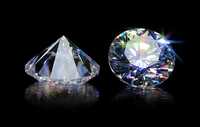 Piatra moissanite diamant 1 carat, D, VVS1