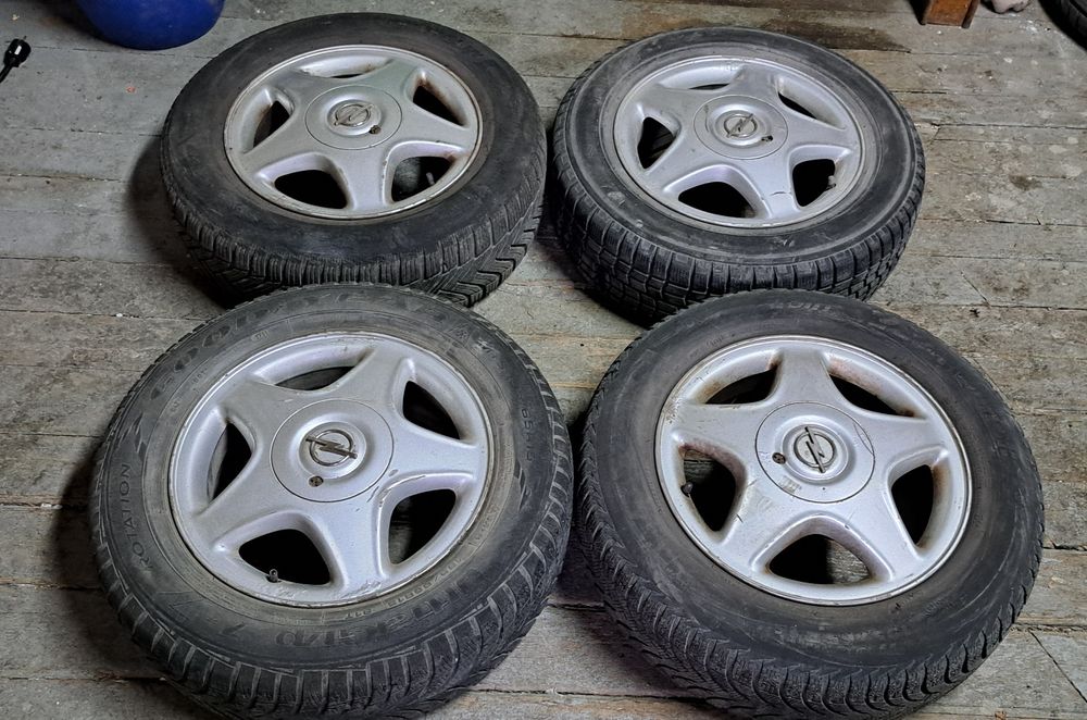 Алуминиеви джанти с гуми 15 цола за Опел Астра Г / Astra G