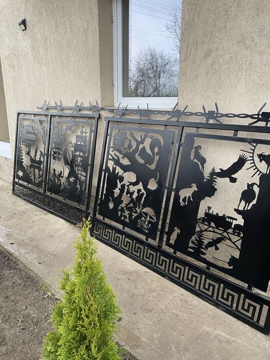 Vand trei plase gard