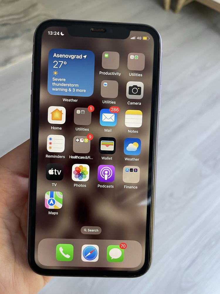 Iphone 11 128gb Перфектен